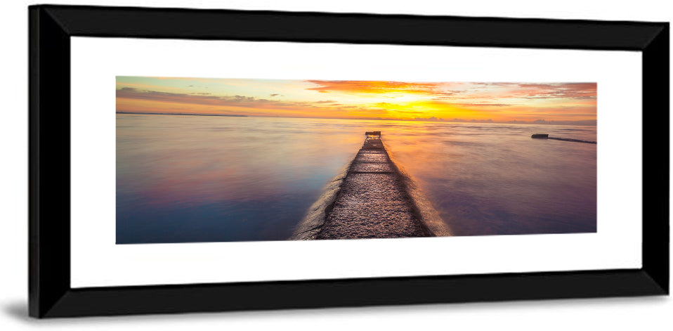 Sea Stone Pier Wall Art