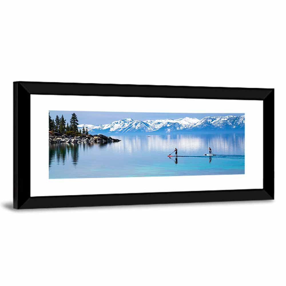 Boat in Lake Tahoe Wall Art