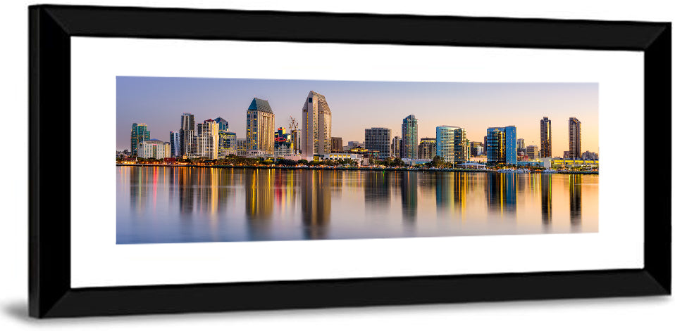 San Diego Skyline Wall Art