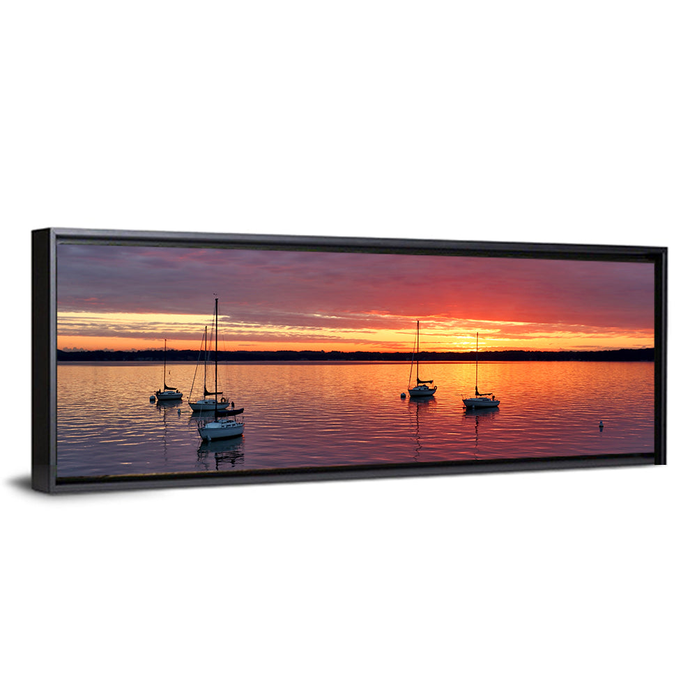 Lake Mendota Sunset Wall Art