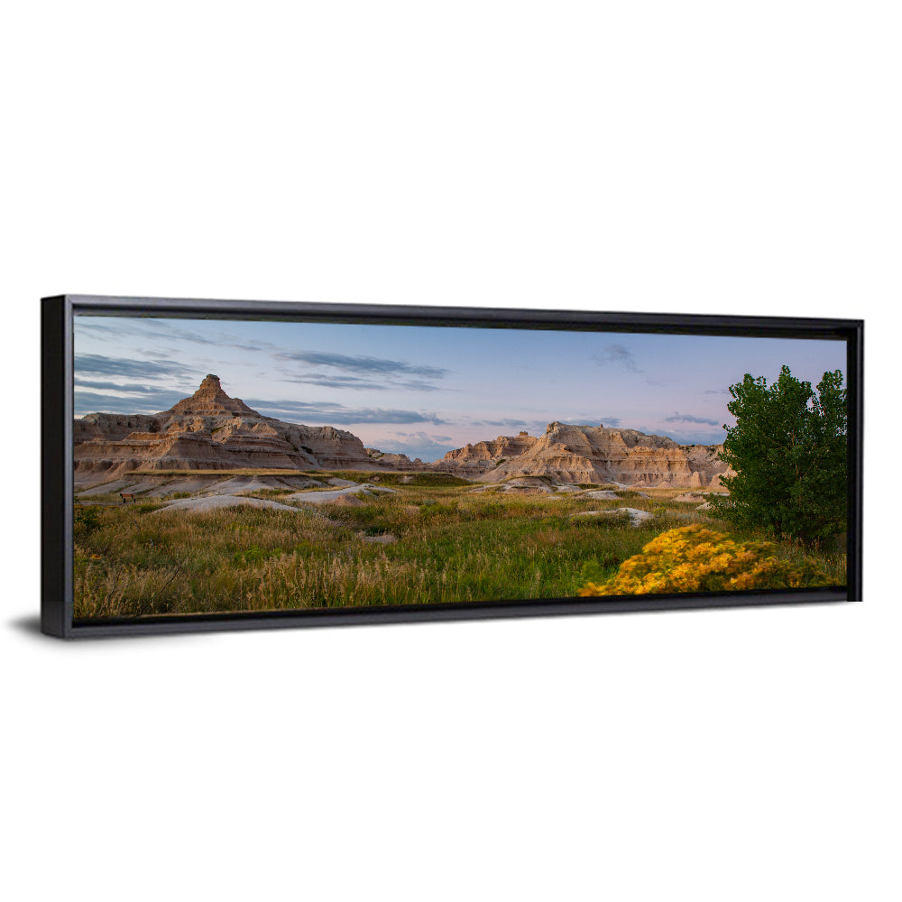 Badlands Mountains Wall Art