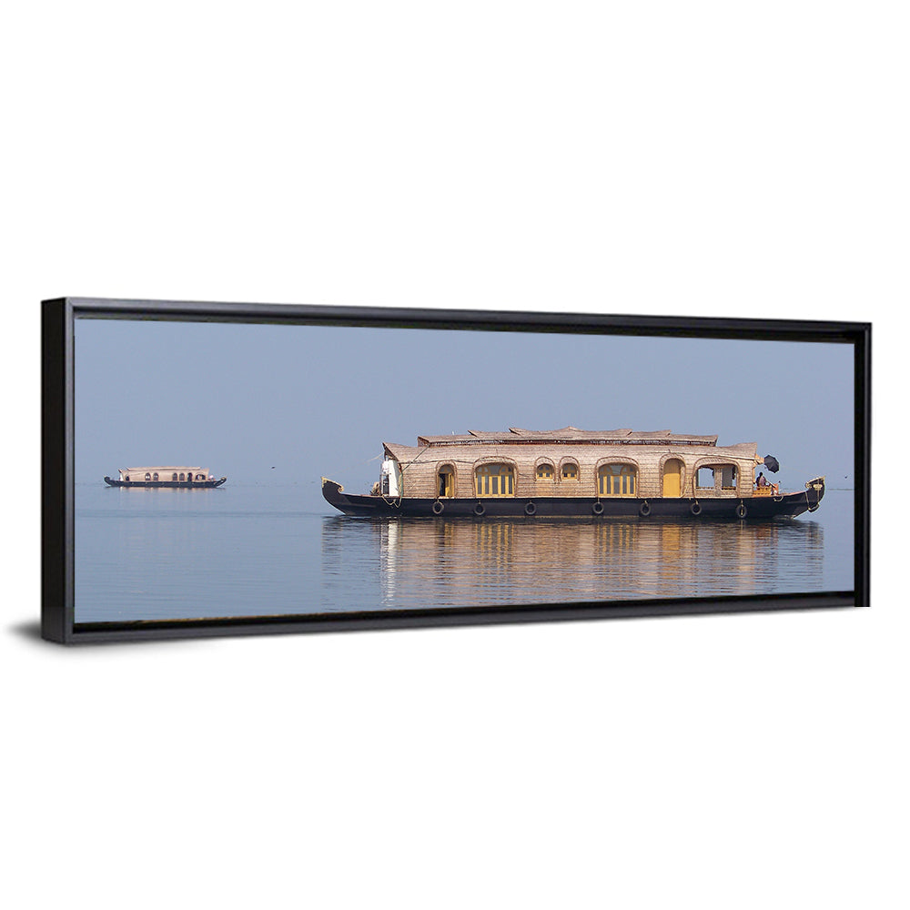 Vembanad Lake Houseboat Wall Art