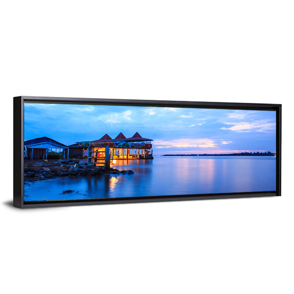 Restaurant on Lake Victoria Wall Art