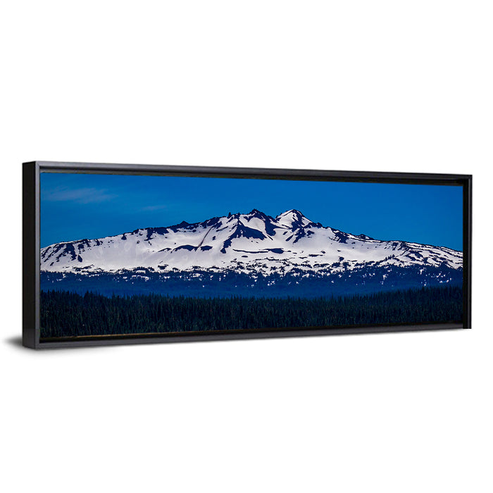 Diamond Peak, Oregon Wall Art as a framed canvas