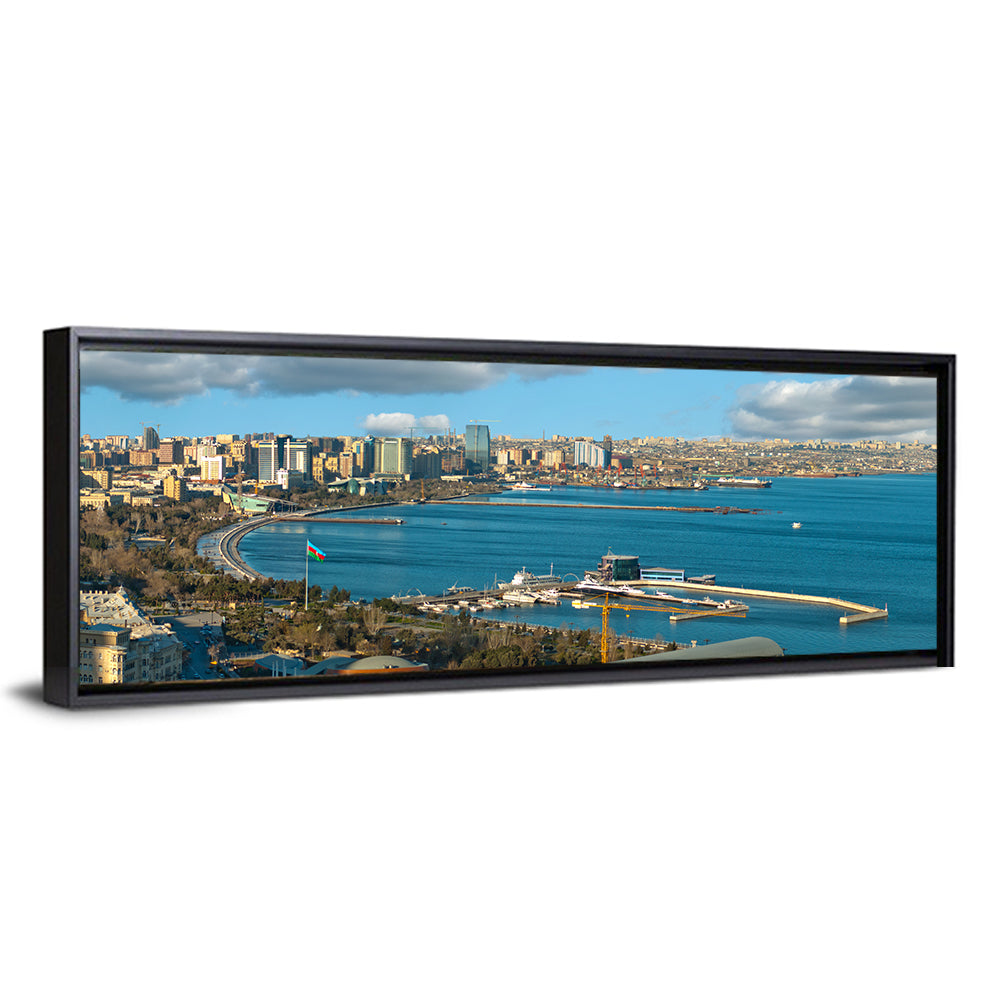 Baku Coastline Wall Art