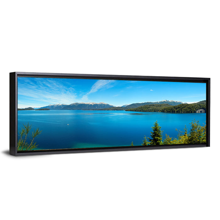 Nahuel Huapi Lake Wall Art as a framed canvas