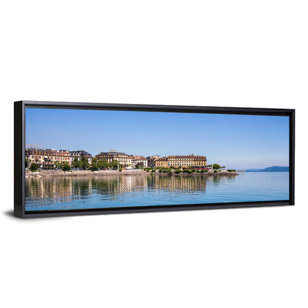 Tranquil Lake Neuchatel Wall Art