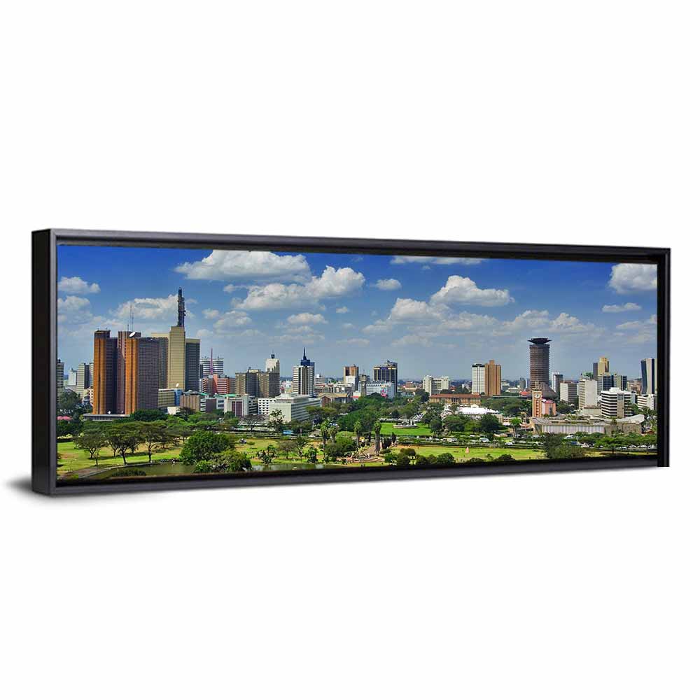 Nairobi Skyline Wall Art