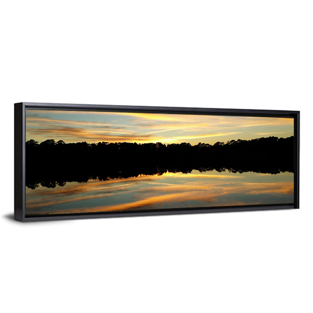 Lake Charles Sunset Wall Art