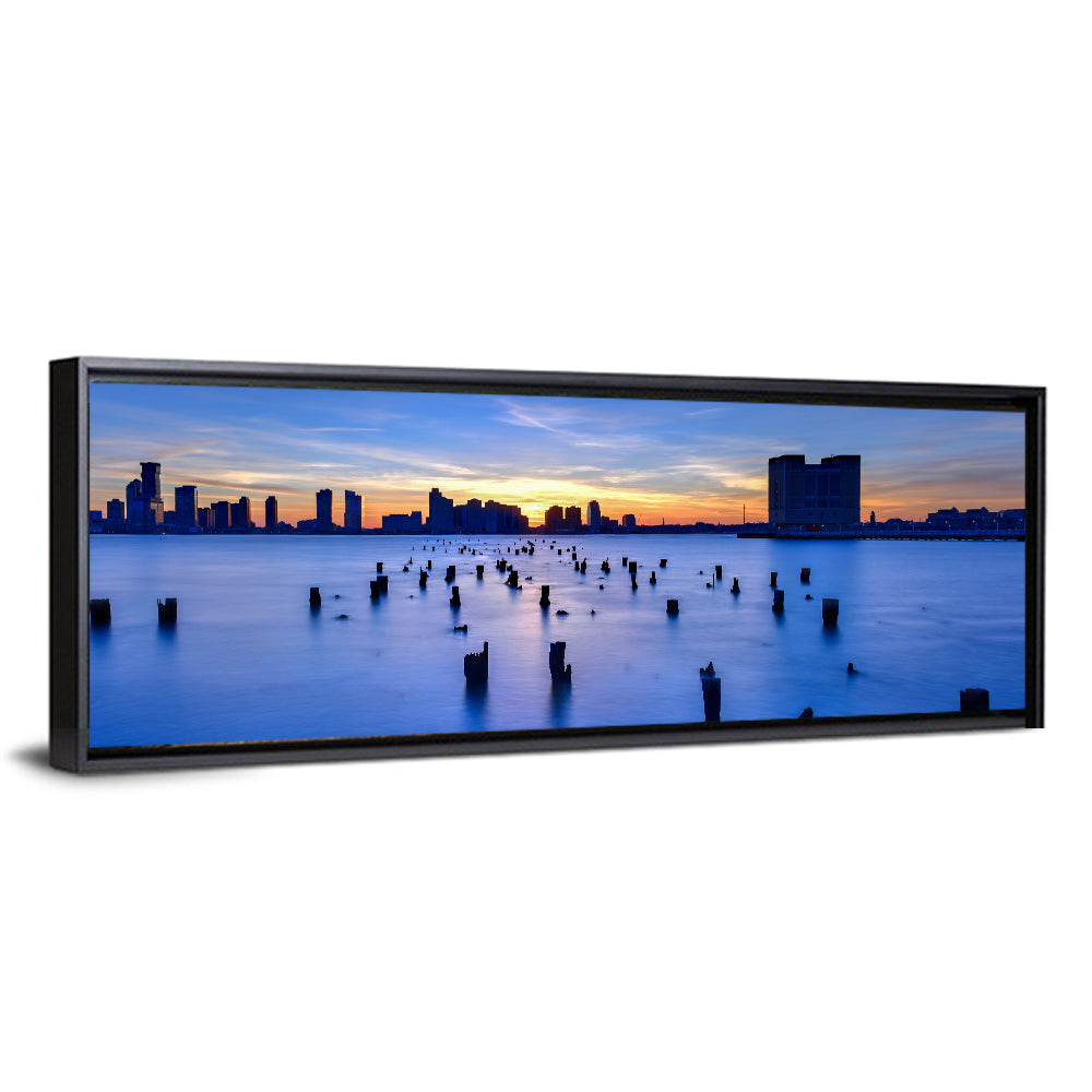 New Jersey Skyline Wall Art