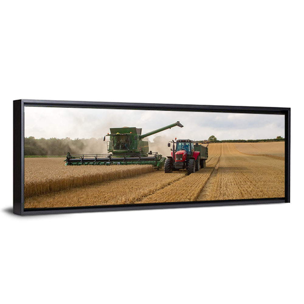 Crop Harvesting Wall Art