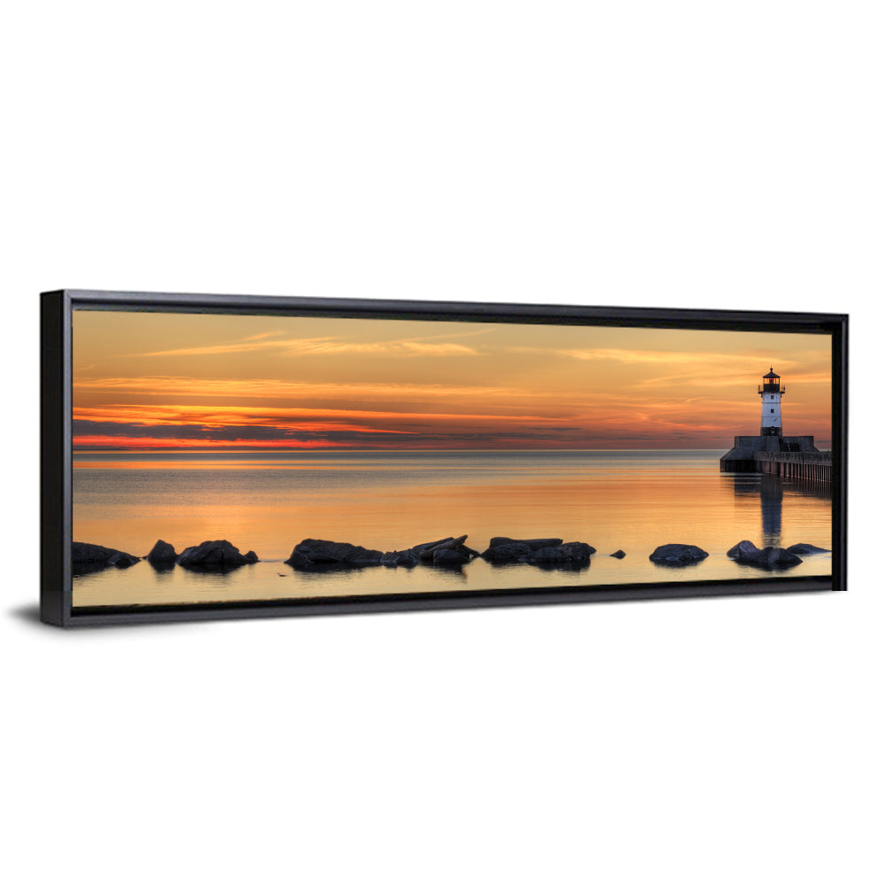 Duluth Lake Lighthouse Wall Art