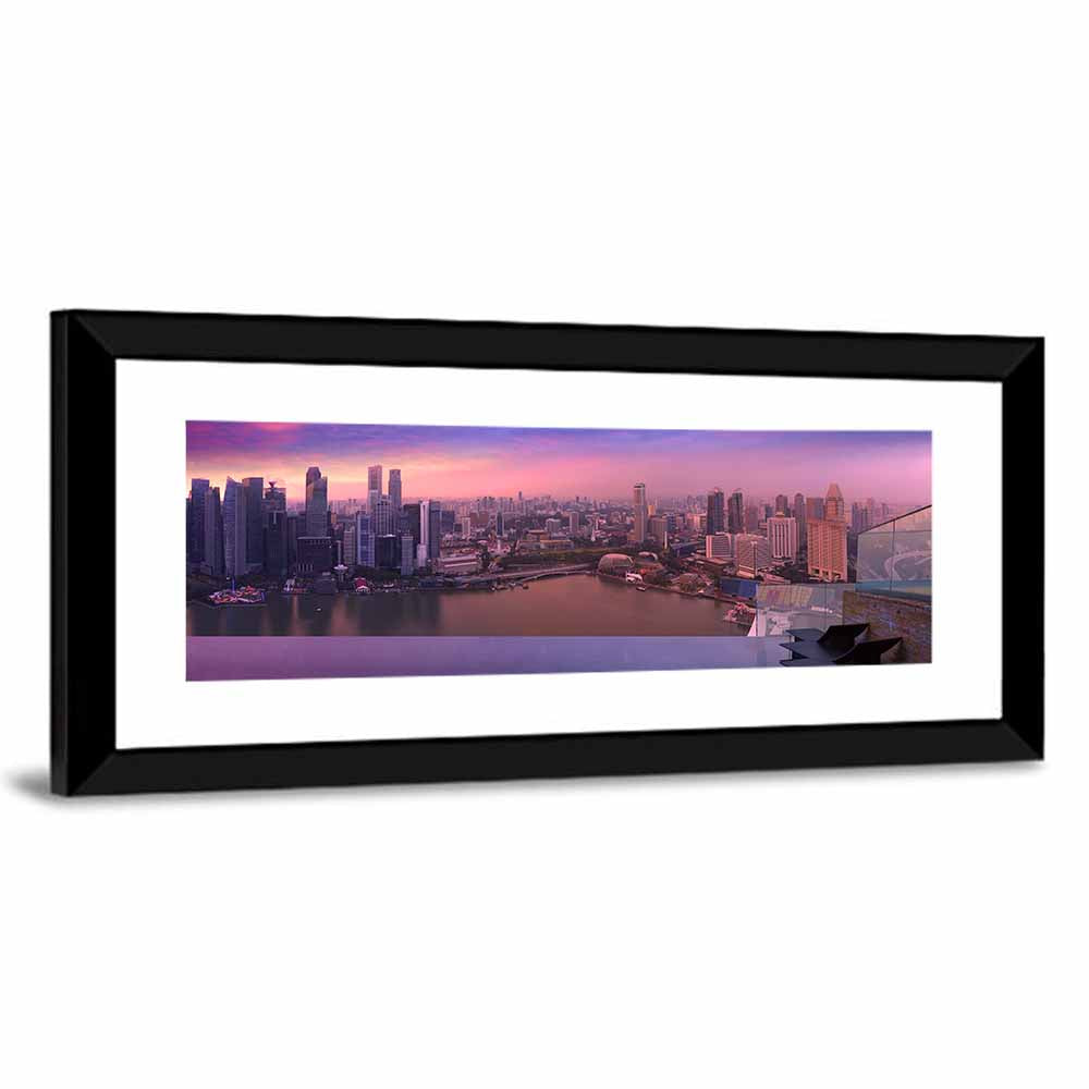 Singapore Skyline Wall Art