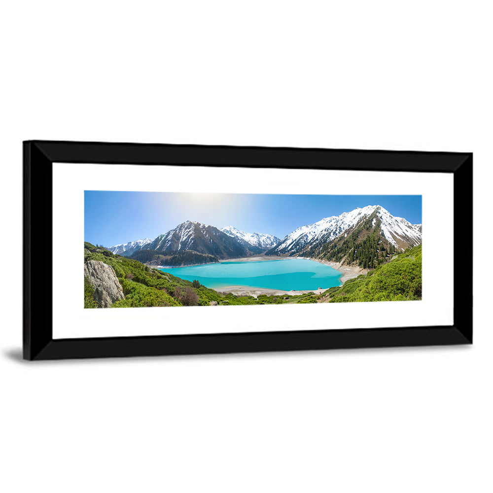 Big Almaty Lake Wall Art