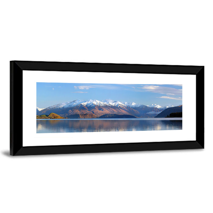 Lake Wanaka Morning Light Wall Art as a framed print