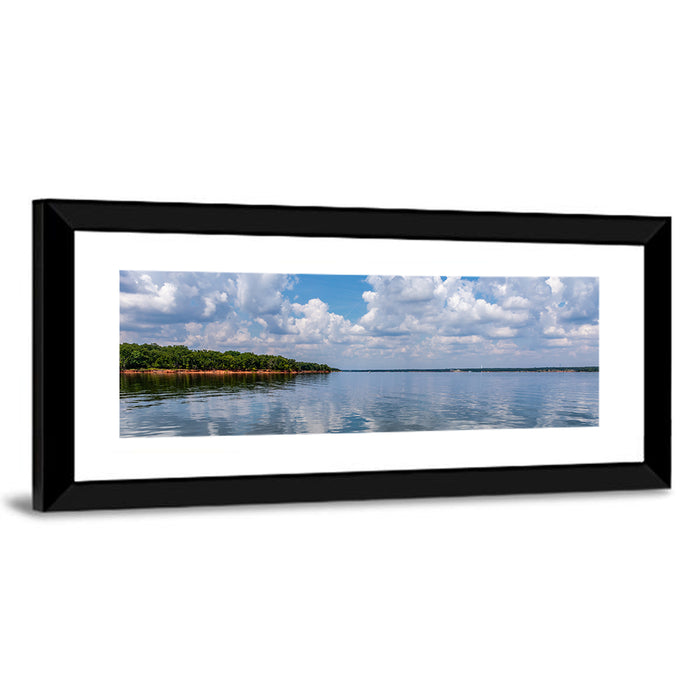 Thunderbird Lake Reflections Wall Art as a framed print