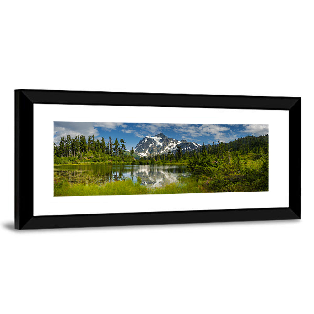 Mt Shuksan from Picture Lake Wall Art