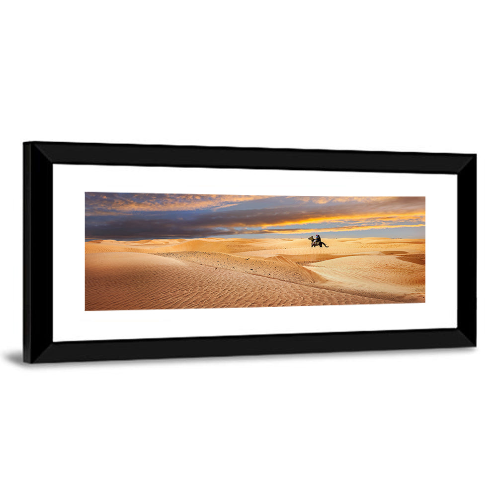Sahara Desert Rider Wall Art