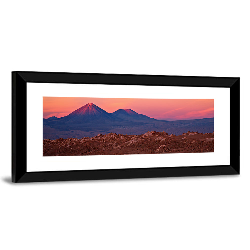 Valle de la Luna Volcanoes Wall Art