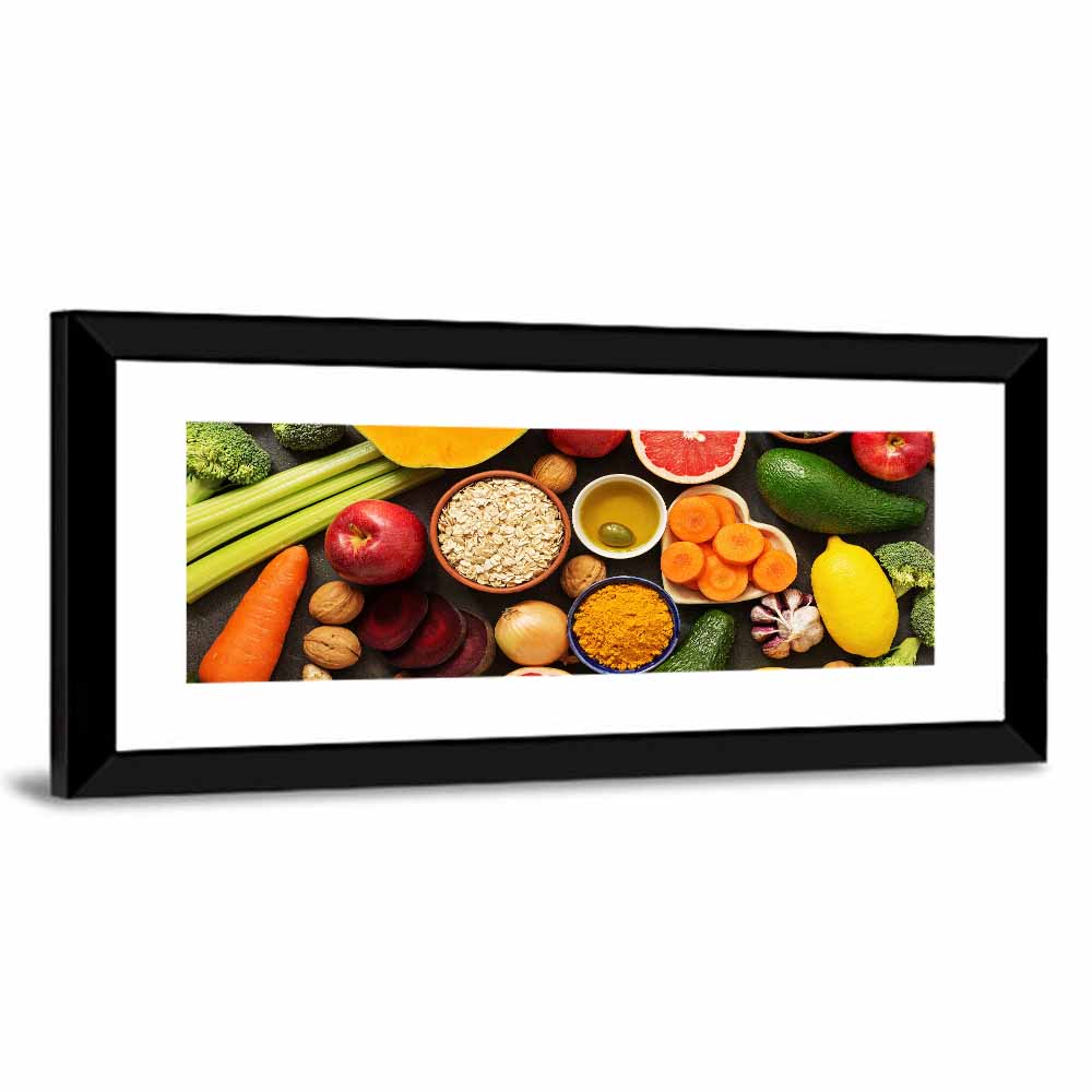 Detox Diet Food Wall Art