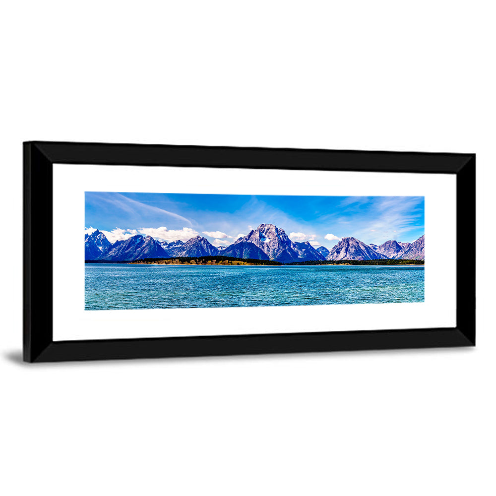 Mount Moran from Lake Jackson Wall Art