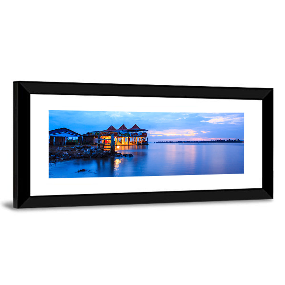 Restaurant on Lake Victoria Wall Art