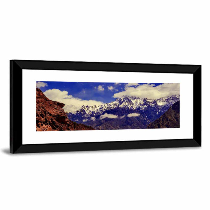 Rakaposhi Snow-capped Peak Wall Art as a framed print