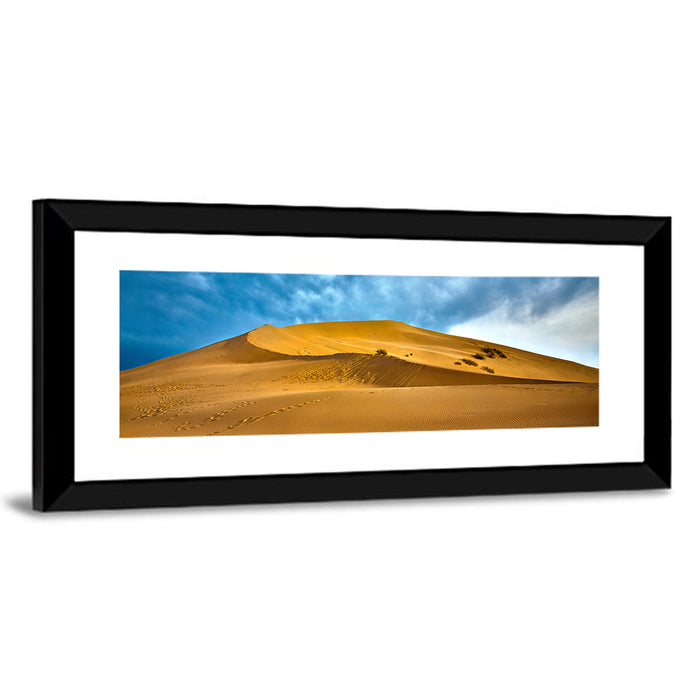 Altyn Emel Sand Dunes Wall Art as a framed print