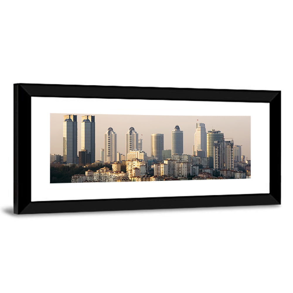 Istanbul Skyscrapers Wall Art