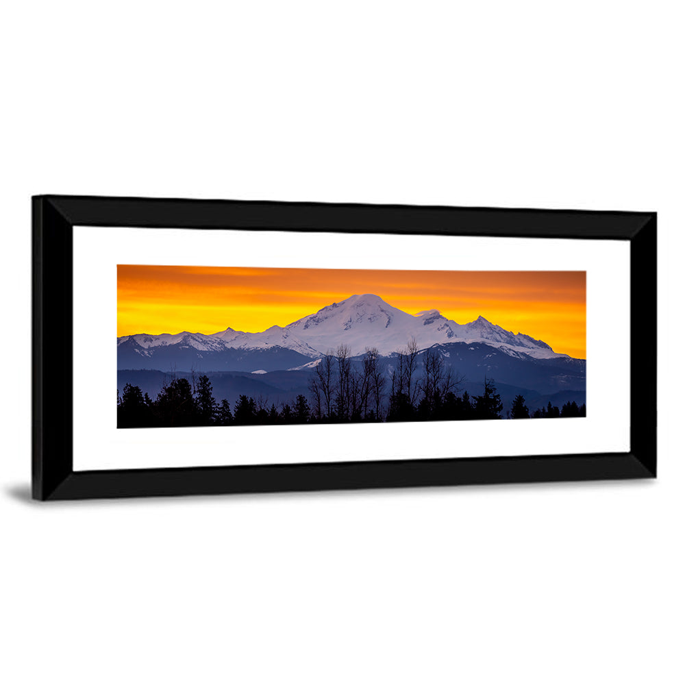 Mount Baker Sunrise Wall Art
