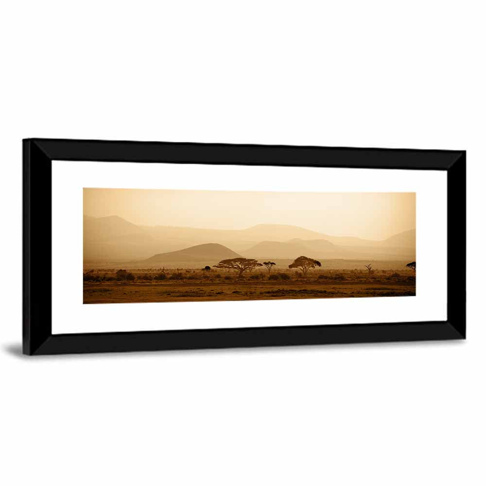 Cloudy Savannah Wall Art