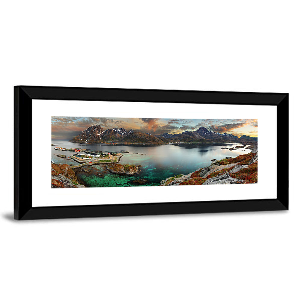 Norway Village Wall Art