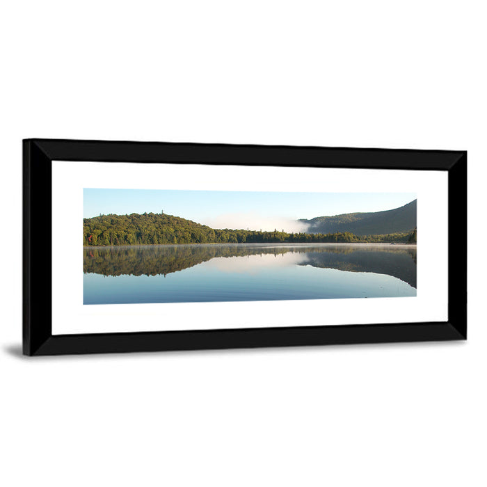 Lake Monroe Morning Reflection Wall Art as a framed print