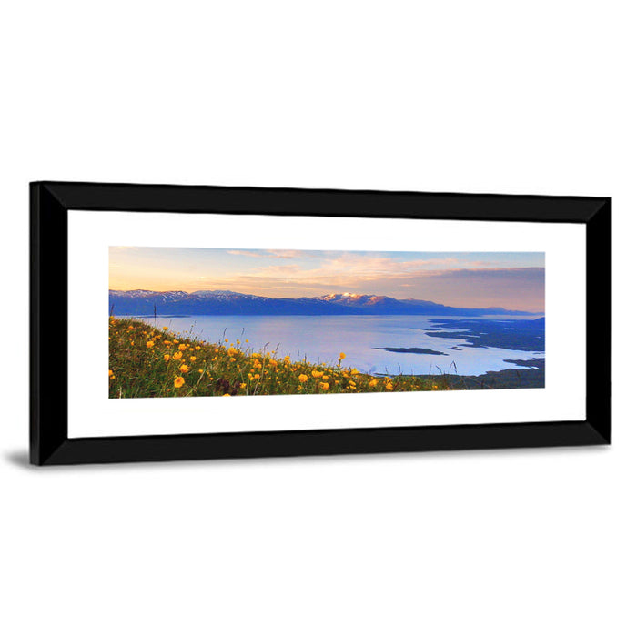 Abisko National Park Sunrise Wall Art as a framed print
