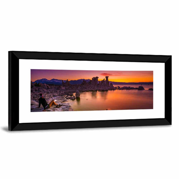 Mono Lake Sunset, Lee Vining Wall Art as a framed print