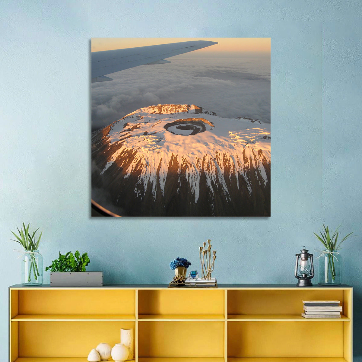 Kilimanjaro Sunset Wall Art