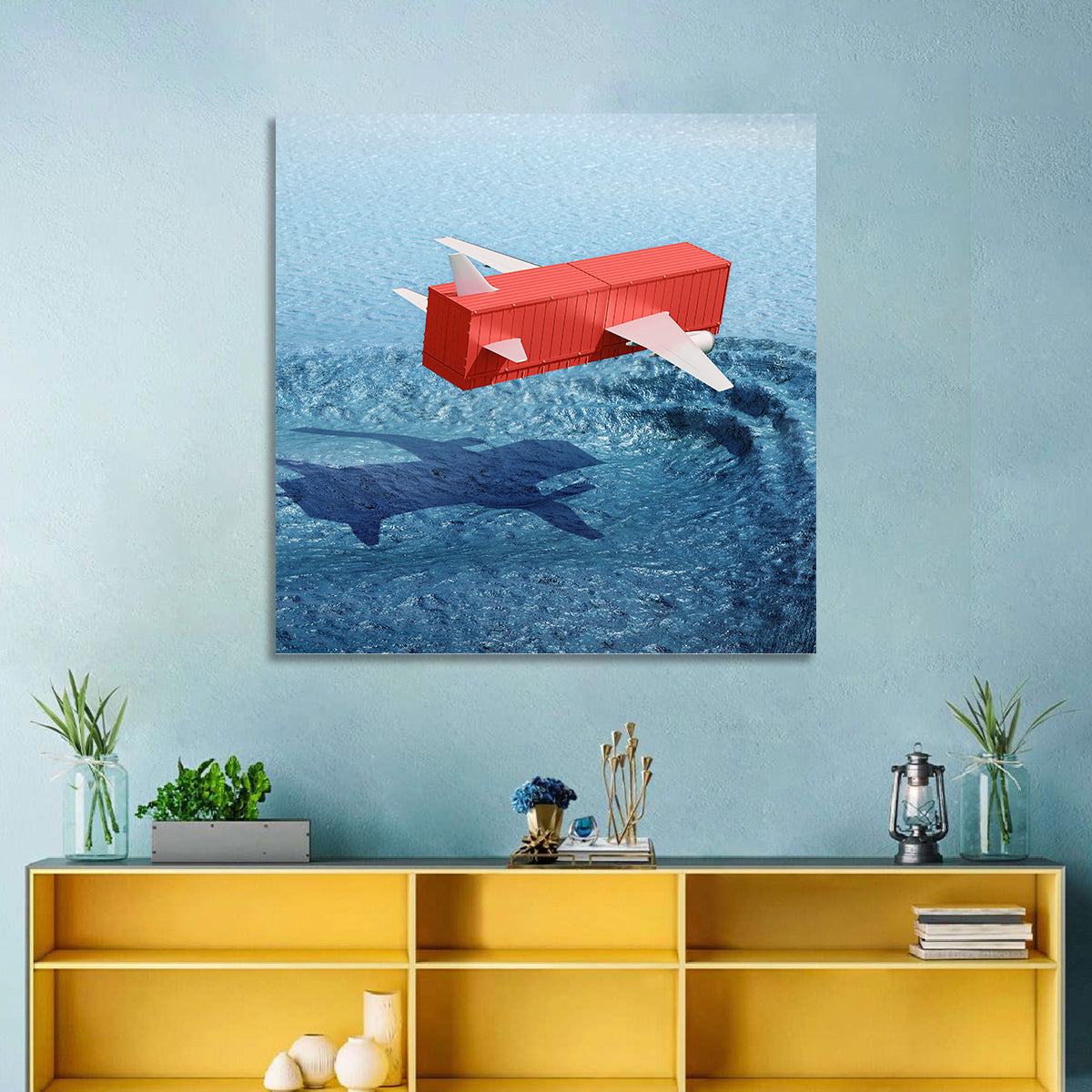 Air Cargo Concept Wall Art