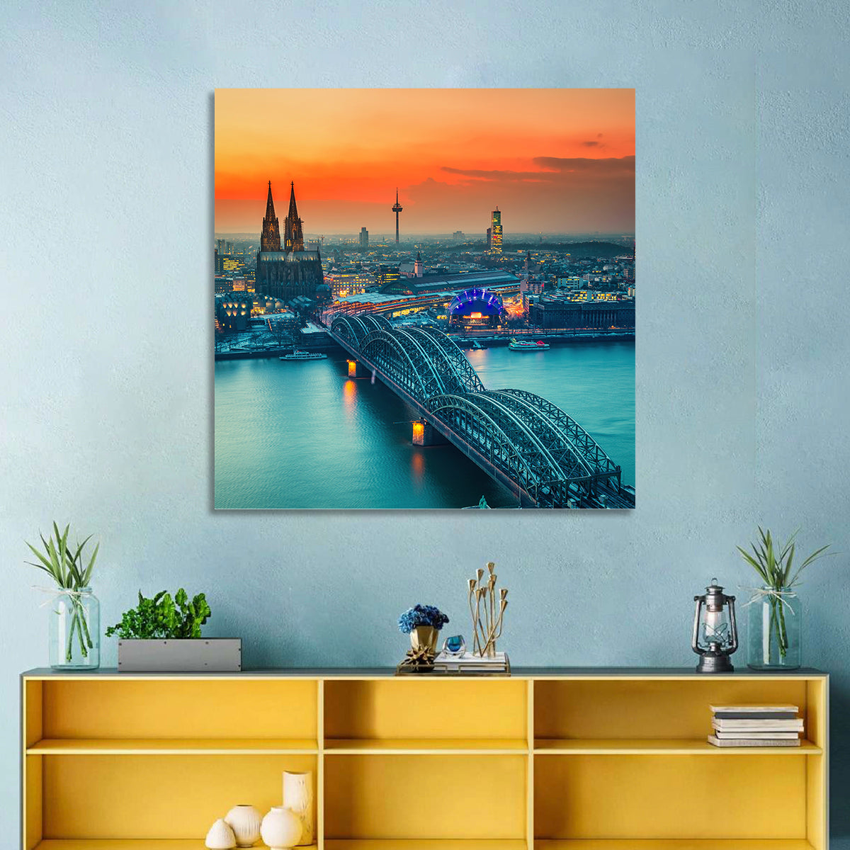 Hohenzollern Bridge Wall Art