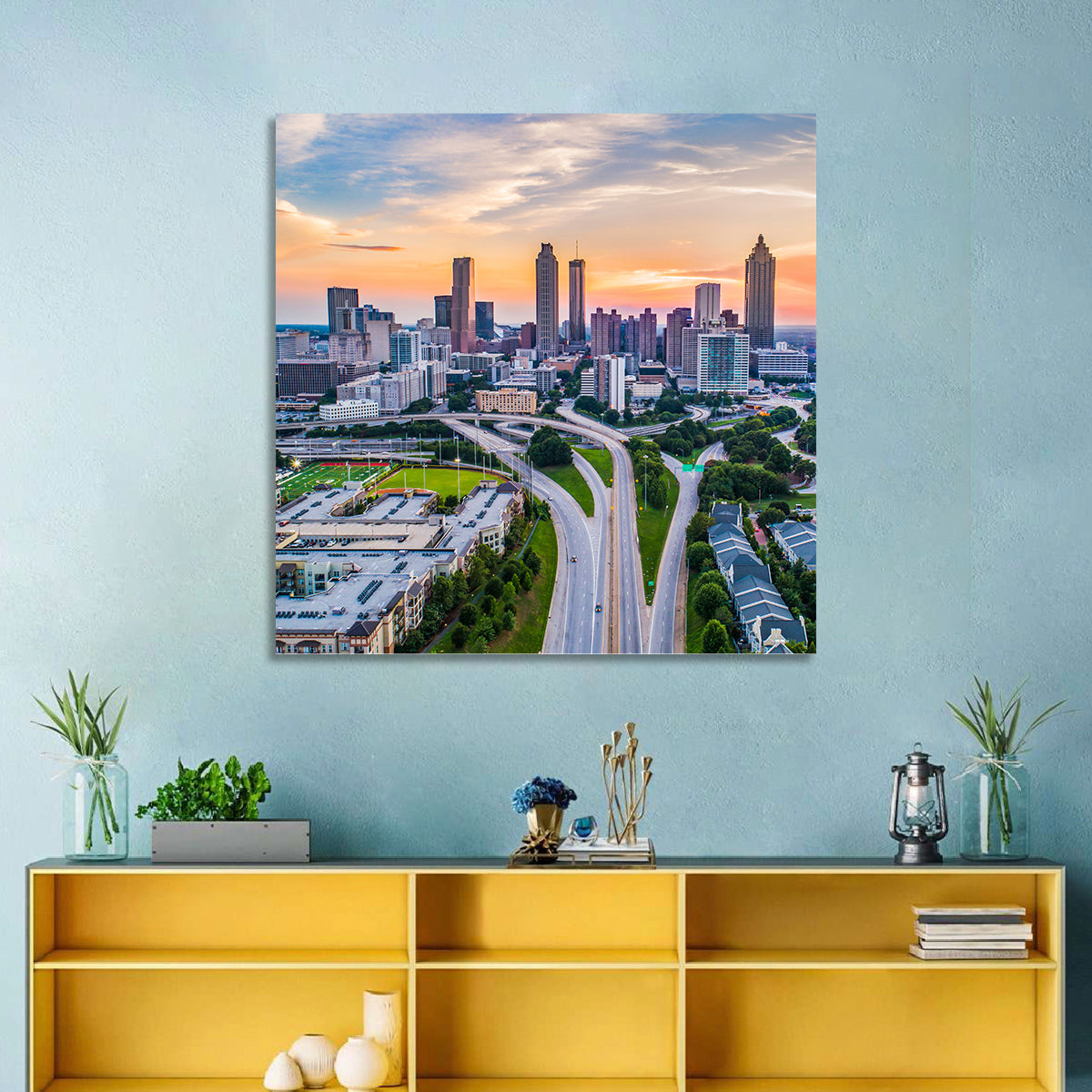 Atlanta Downtown Wall Art