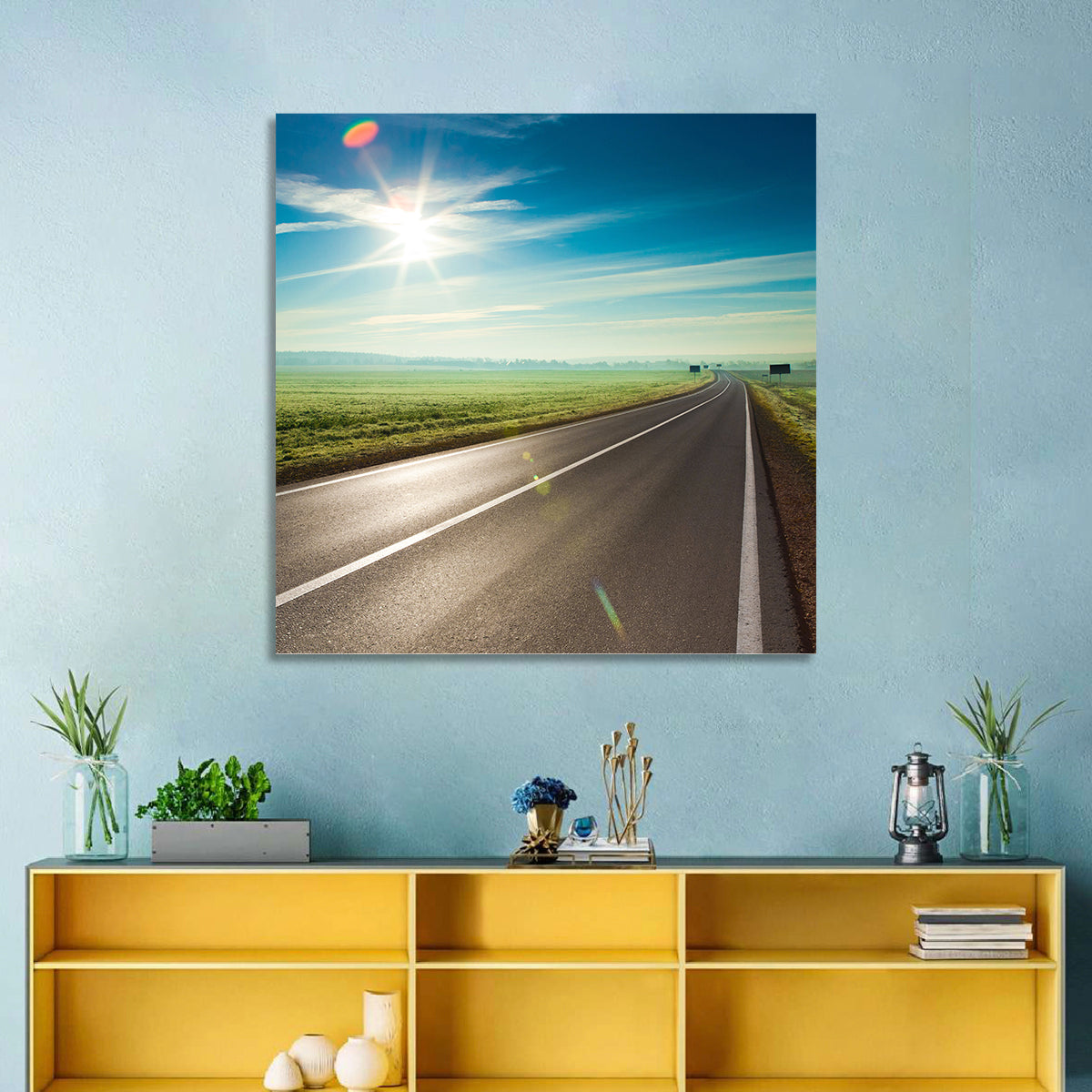 Sunny Road Wall Art