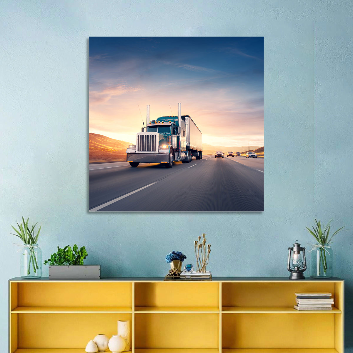 Modern Truck Wall Art