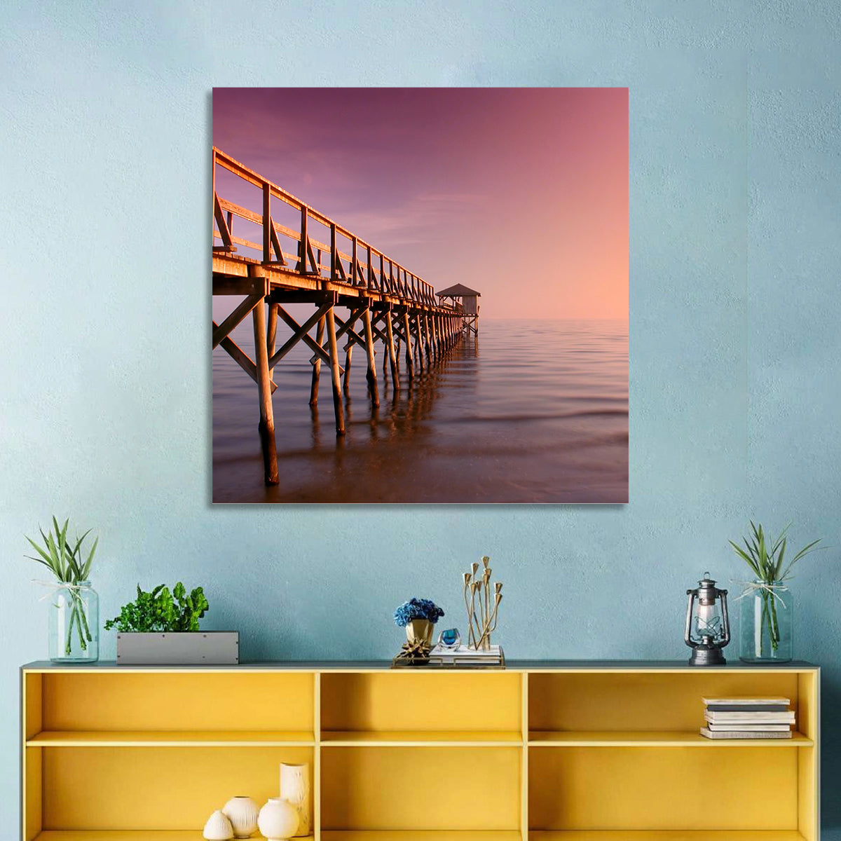 Gulf of Mexico Pier Wall Art