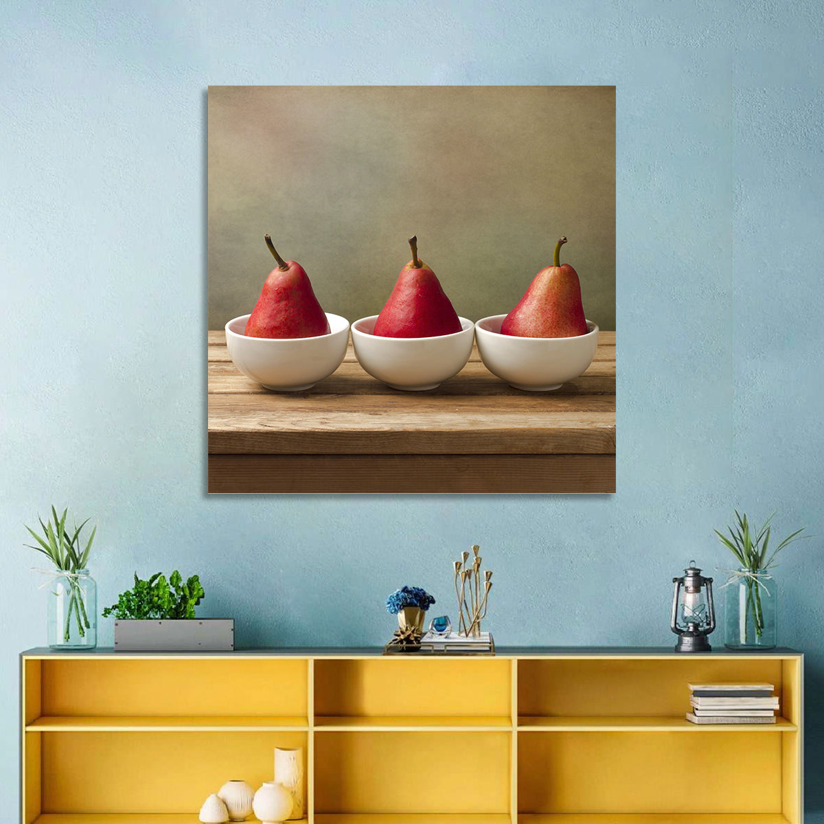 Red Pears Wall Art