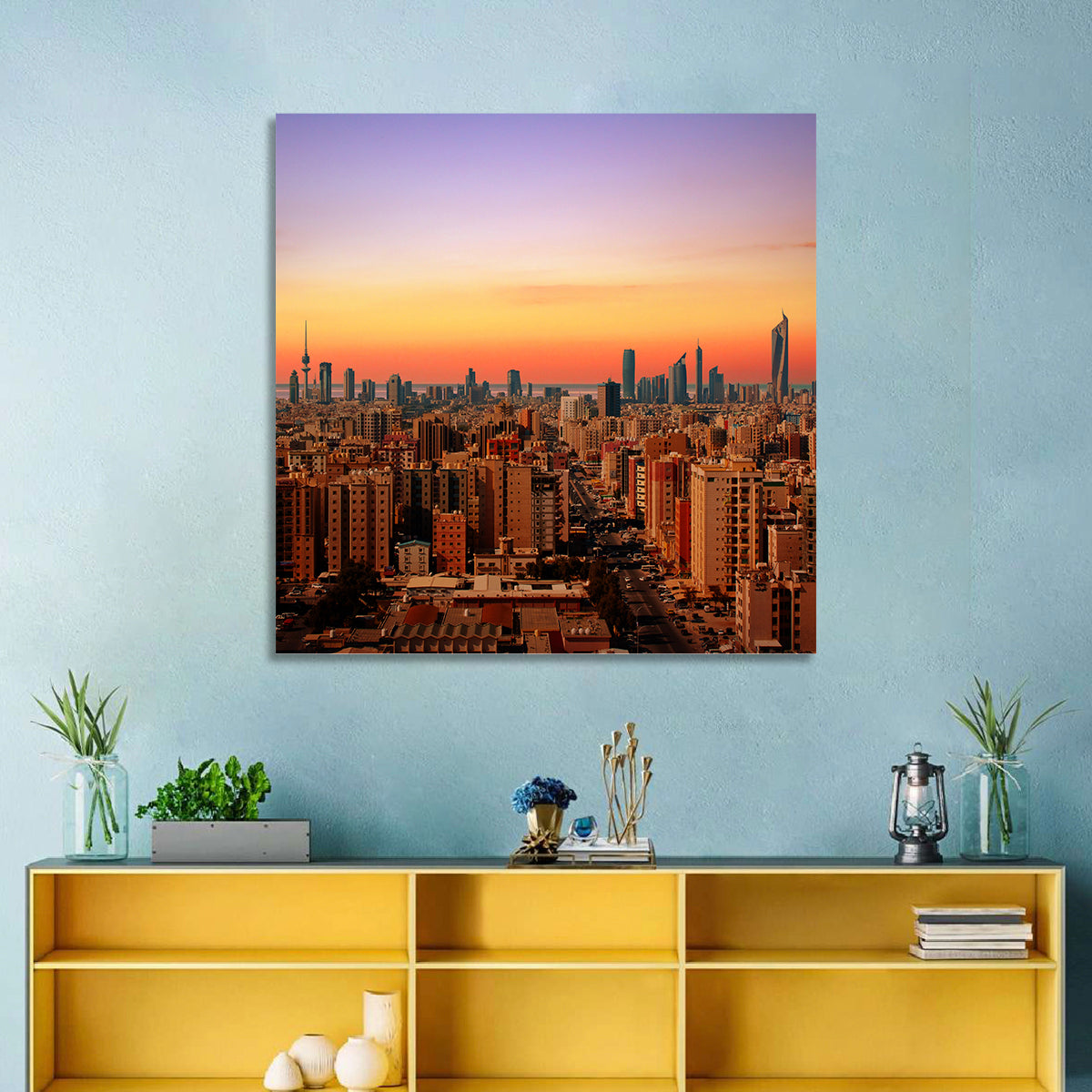 Kuwait Cityscape Wall Art