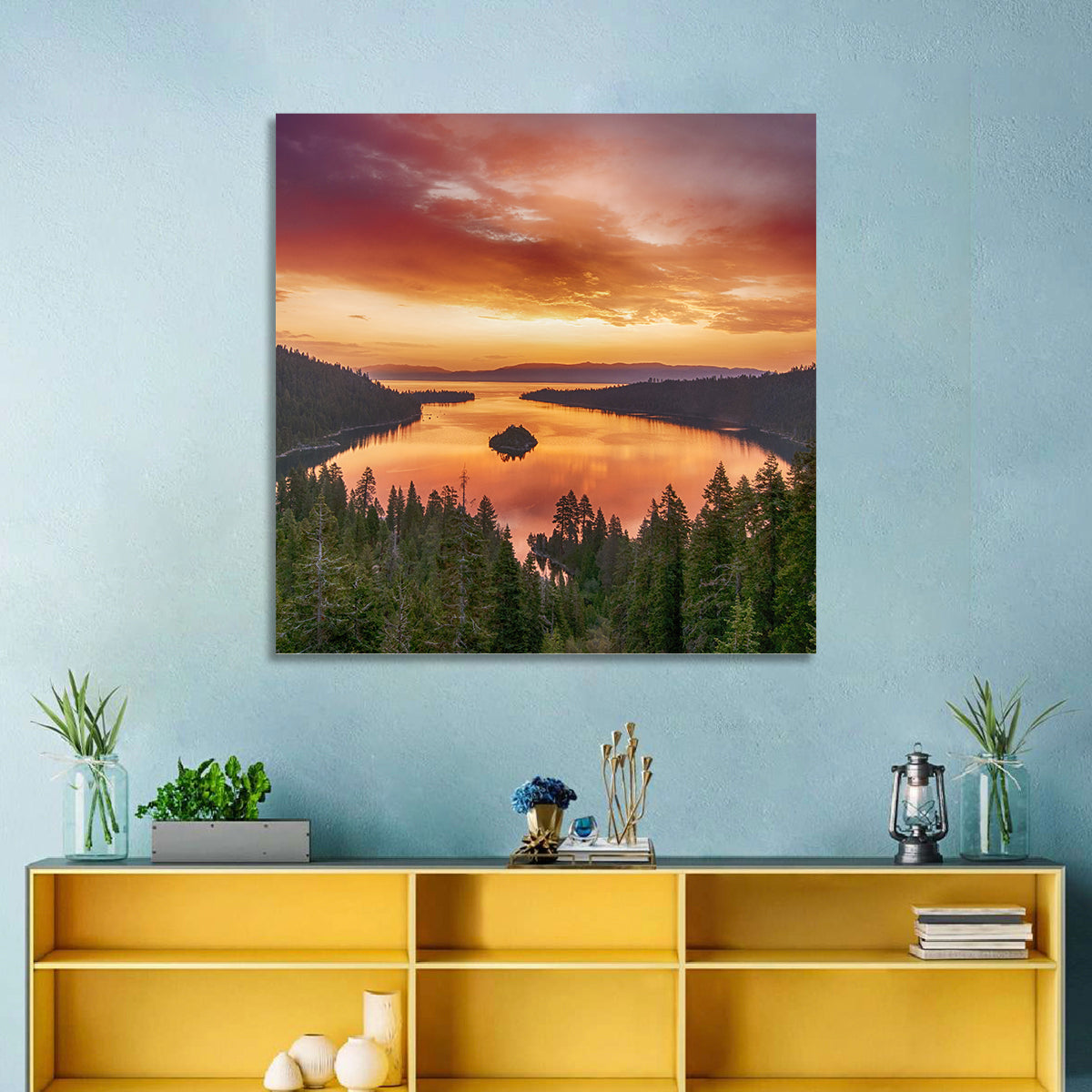 Lake Tahoe Sunrise Wall Art