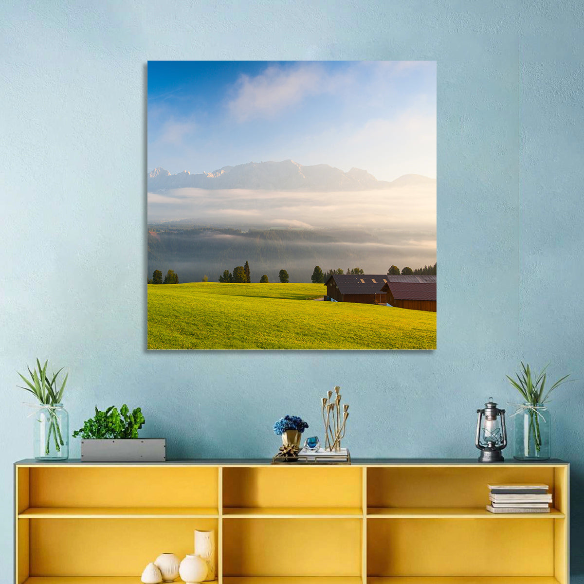 Mountain Clouds Wall Art
