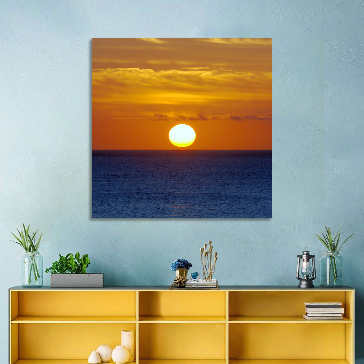 Pacific Ocean Sunrise Wall Art