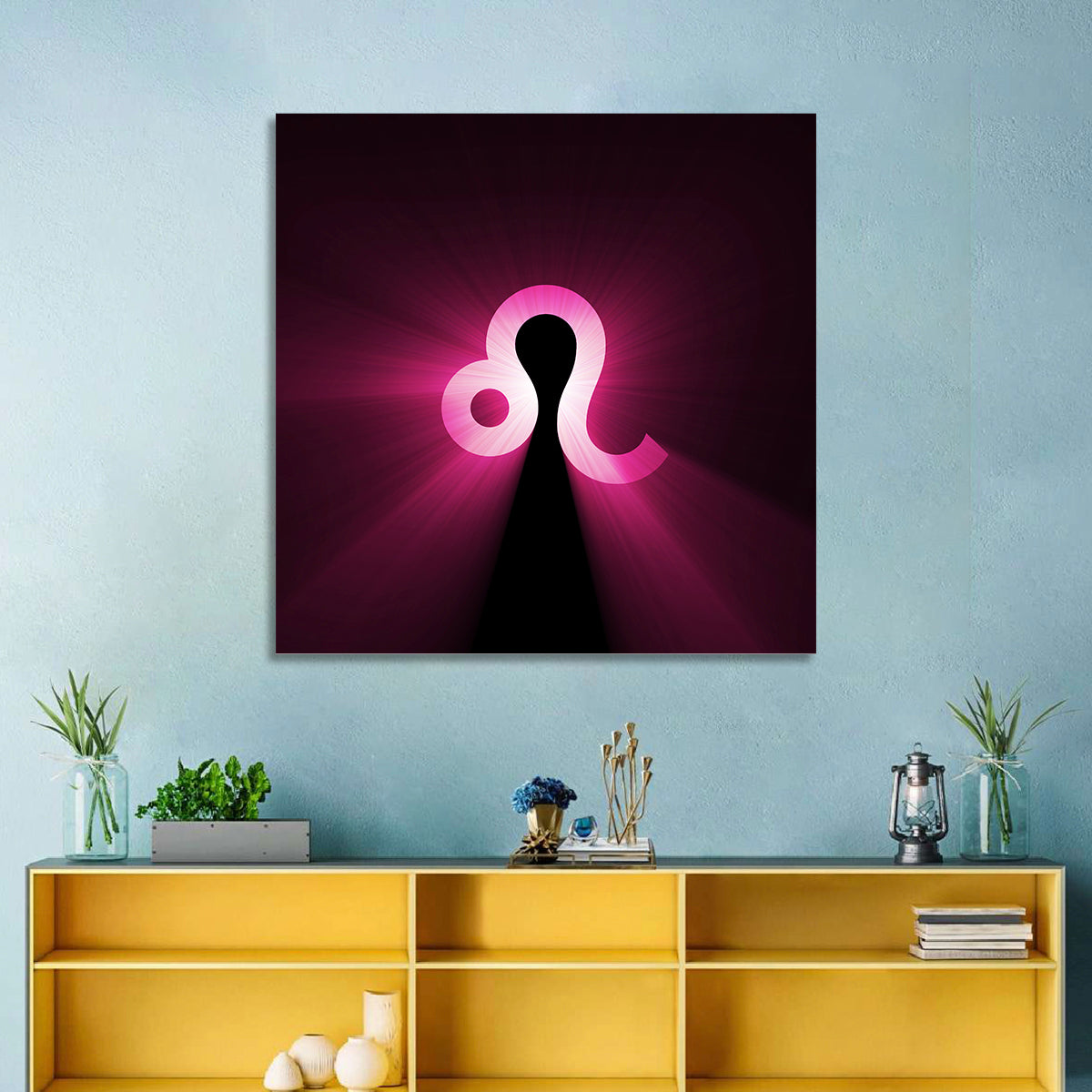 Leo Symbol Wall Art