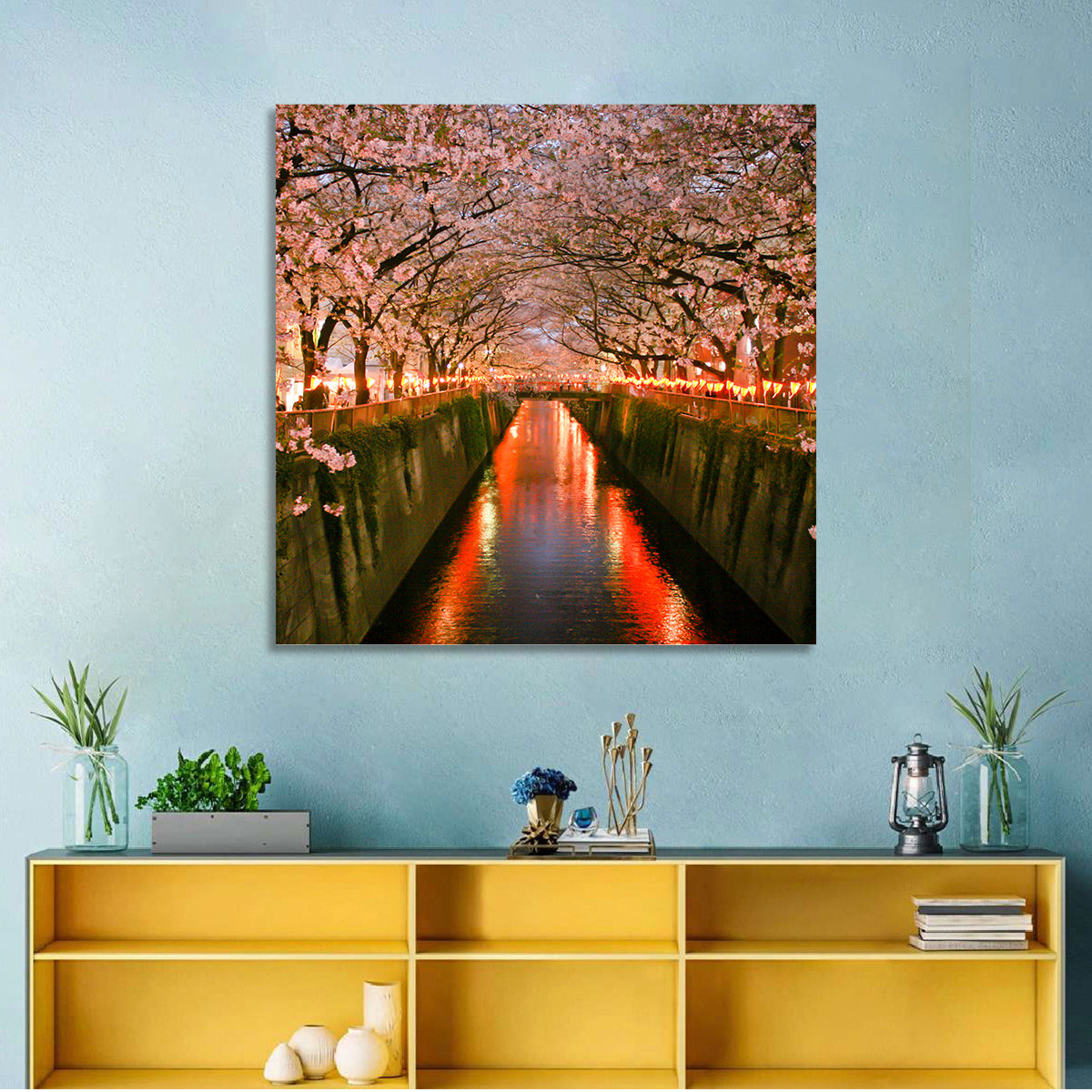 Meguro Cherry Blossom Wall Art