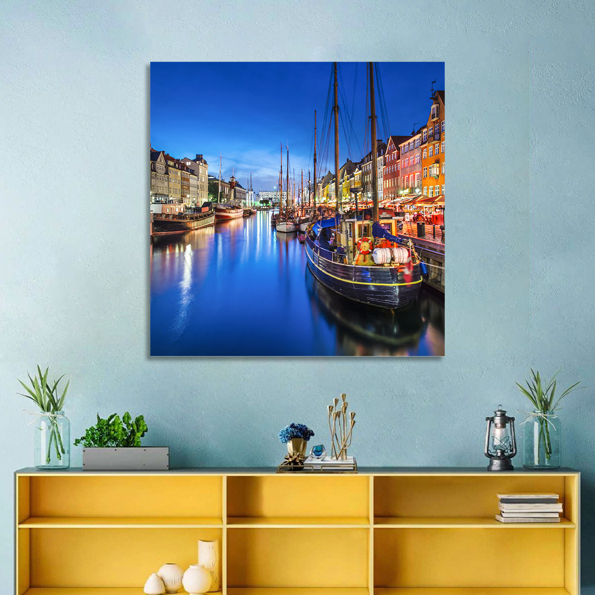 Nyhavn Canal Wall Art